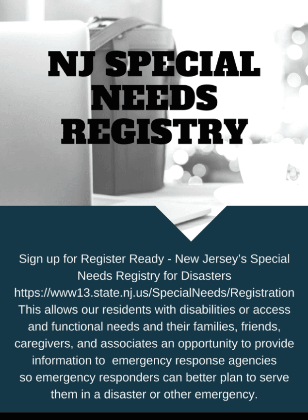 Special Needs Registry